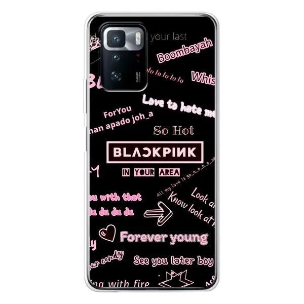 Чохол з принтом «BLACKPINK» для Xiaomi POCO X3 GT