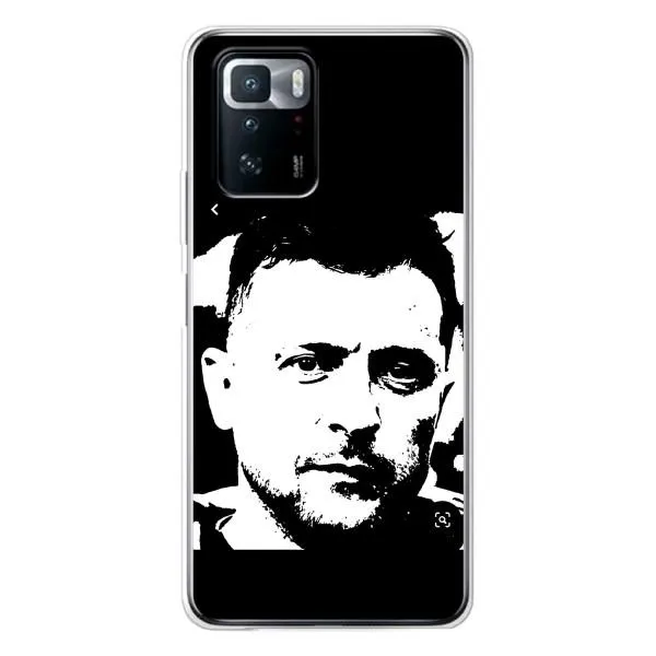 Чохол з принтом «Зеленский АРТ» для Xiaomi POCO X3 GT