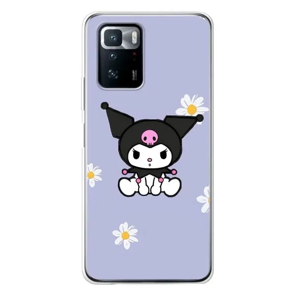 Чехол с принтом «Куроми в цветах» для Xiaomi POCO X3 GT