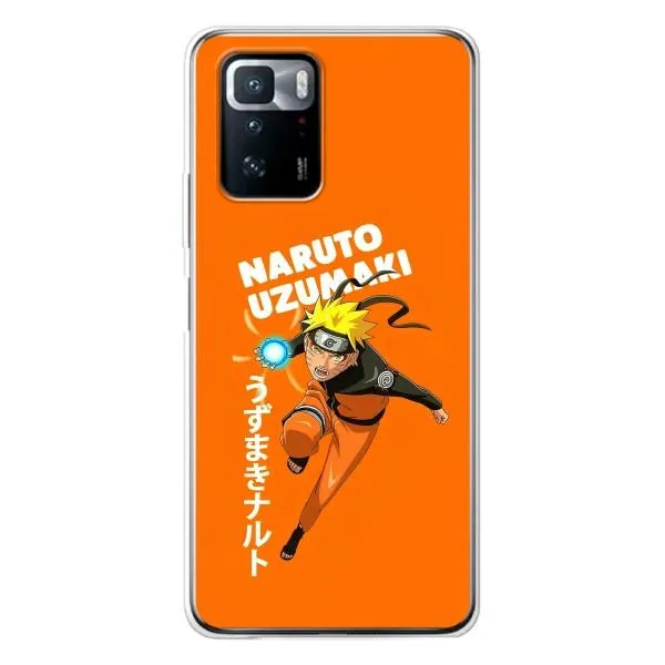 Чехол с принтом «Наруто узумаки» для Xiaomi POCO X3 GT