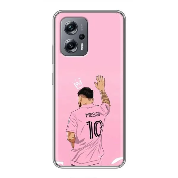 Чехол с принтом «Месси Маями» для Xiaomi POCO X4 GT