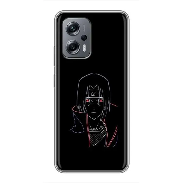 Чехол с принтом «силуэт Итачи» для Xiaomi POCO X4 GT