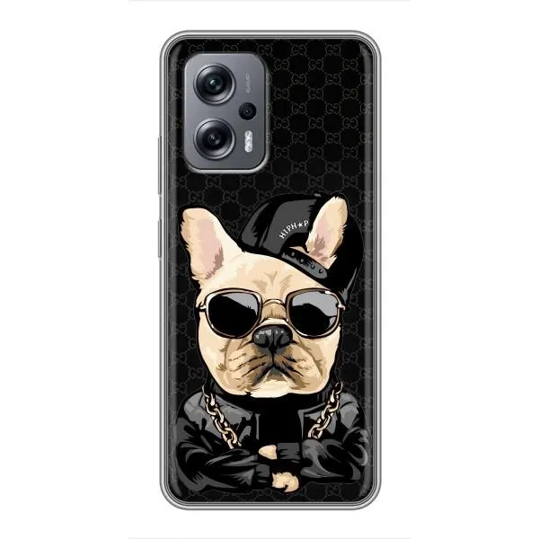 Чехол с принтом «Стильная собака» для Xiaomi POCO X4 GT