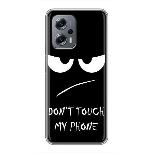 Чехол с принтом «Dont Touch» для Xiaomi POCO X4 GT