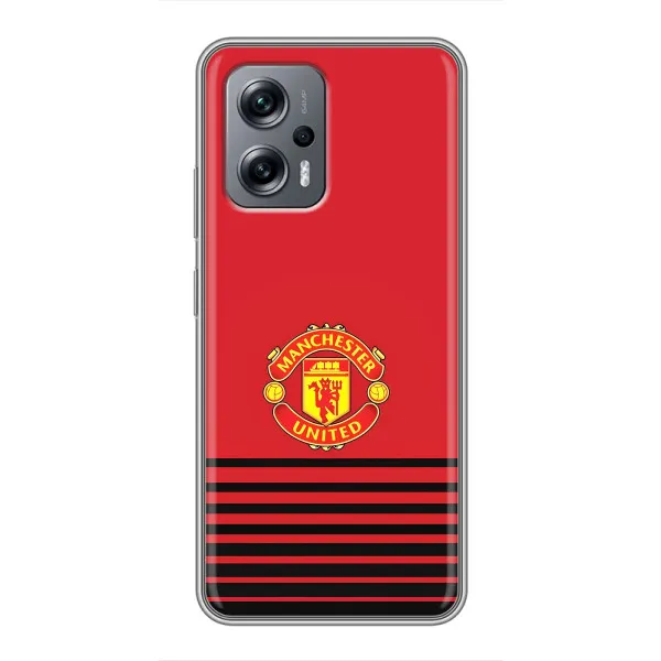 Чехол с принтом «manchester united» для Xiaomi POCO X4 GT