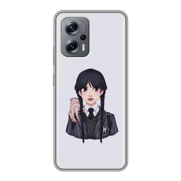 Чехол с принтом «Уэнздей и Вещь» для Xiaomi POCO X4 GT