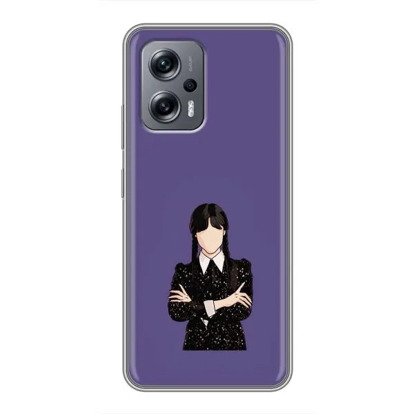 Чехол с принтом «Уэнздей в черном» для Xiaomi POCO X4 GT