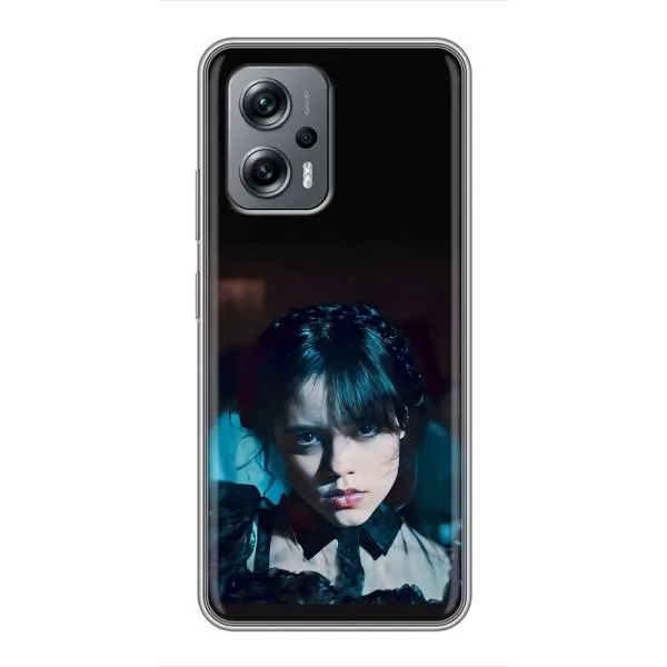 Чехол с принтом «взгляд Уэнздей» для Xiaomi POCO X4 GT
