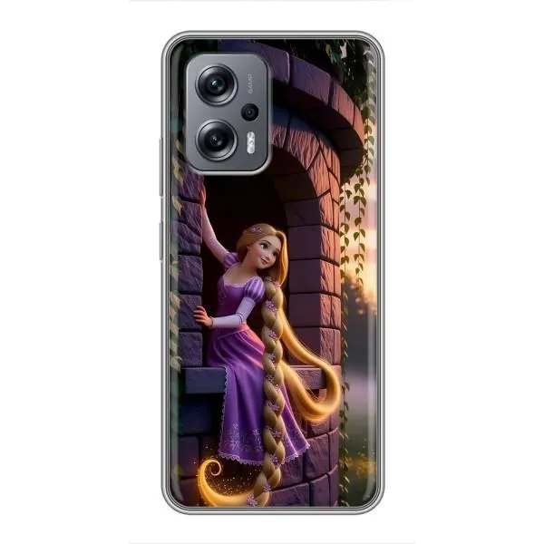 Чехол с принтом «Рапунцель на башне» для Xiaomi POCO X4 GT Чехол с принтом «Рапунцель на башне» для Xiaomi POCO X4 GT