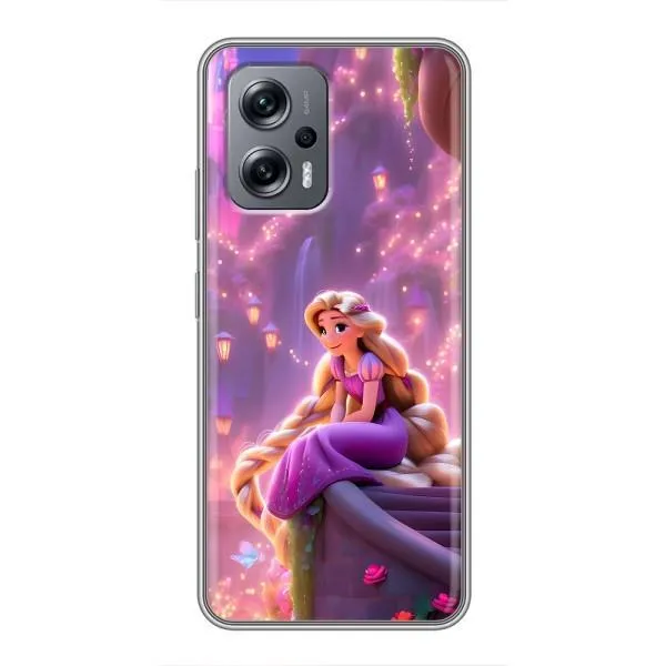 Чехол с принтом «Рапунцель в замке» для Xiaomi POCO X4 GT Чехол с принтом «Рапунцель в замке» для Xiaomi POCO X4 GT