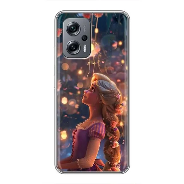 Чехол с принтом «Рапунцель фонарики» для Xiaomi POCO X4 GT Чехол с принтом «Рапунцель фонарики» для Xiaomi POCO X4 GT