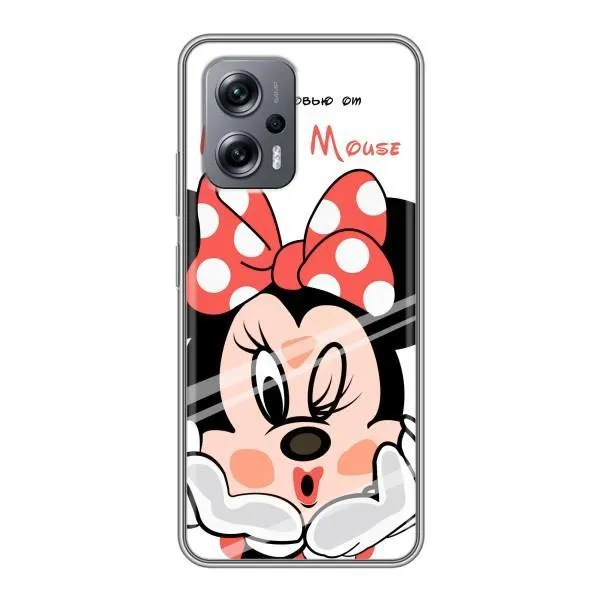 Чехол с принтом «Маус Минни» для Xiaomi POCO X4 GT