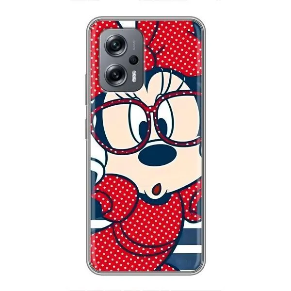Чехол с принтом «Маус в очках» для Xiaomi POCO X4 GT