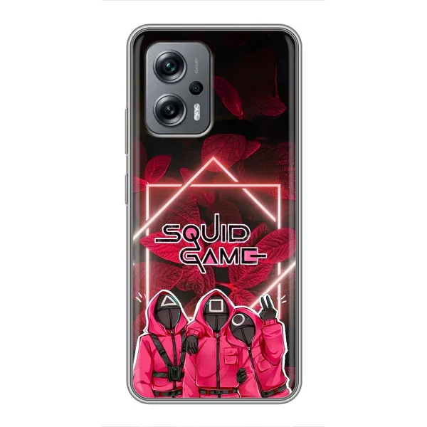 Чехол с принтом «Охранники Игра кальмара» для Xiaomi POCO X4 GT