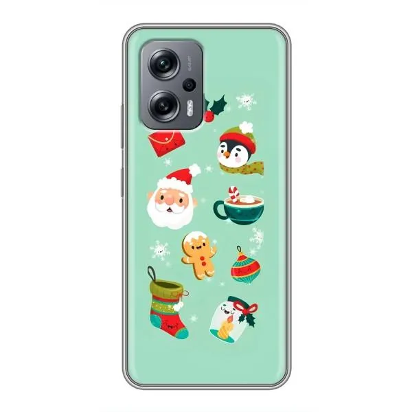 Чехол с принтом «Настроение НГ» для Xiaomi POCO X4 GT