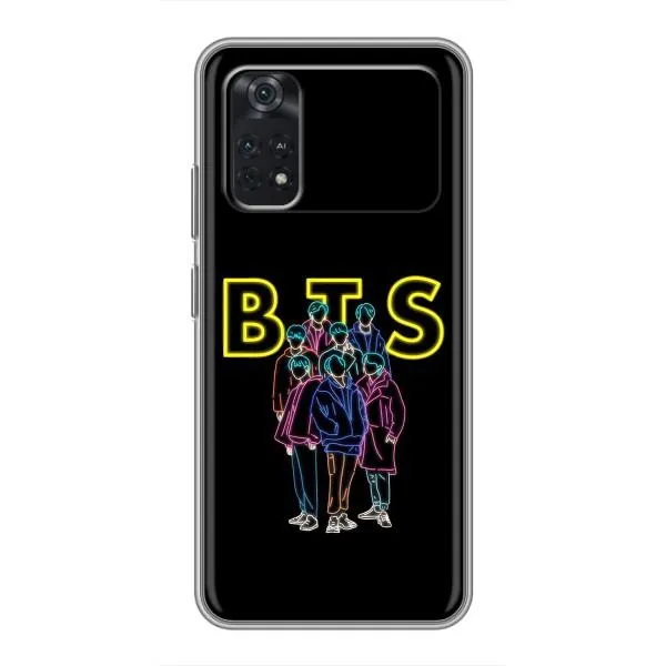 Чехол с принтом «BTS стайл» для Xiaomi POCO X4 Pro 5G Чехол с принтом «BTS стайл» для Xiaomi POCO X4 Pro 5G
