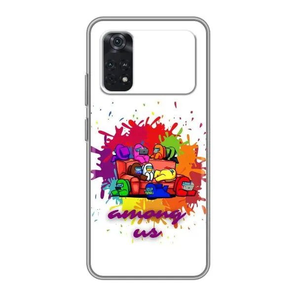 Чехол с принтом «Яркий АмонгАс» для Xiaomi POCO X4 Pro 5G