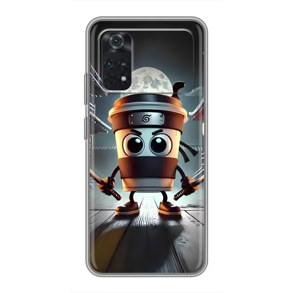 Чехол с принтом «Капучино асасино» для Xiaomi POCO X4 Pro 5G
