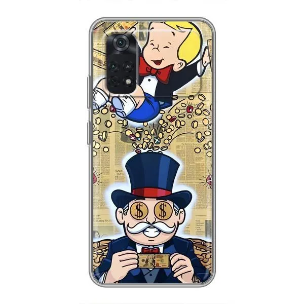 Чехол с принтом «Монополия Мен» для Xiaomi POCO X4 Pro 5G