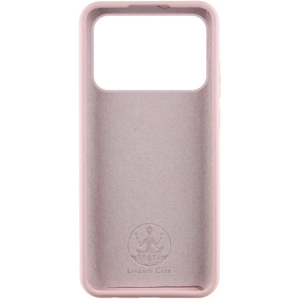 Чехол Silicone Cover Lakshmi (AAA) для Xiaomi Poco X6 Pro — Розовый — фото 5