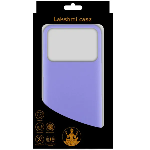 Чехол Silicone Cover Lakshmi (AAA) для Xiaomi Poco X6 Pro — Сиреневый — фото 4