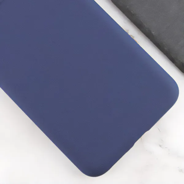 Чехол Silicone Cover Lakshmi (AAA) для Xiaomi Poco X6 Pro — Темно-синий — фото 3