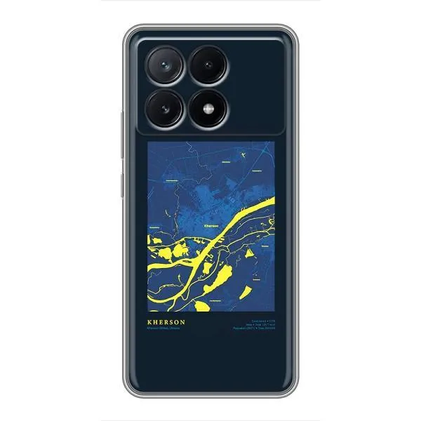 Чехол с принтом «Херсон» для Xiaomi POCO X6 Pro (5G)