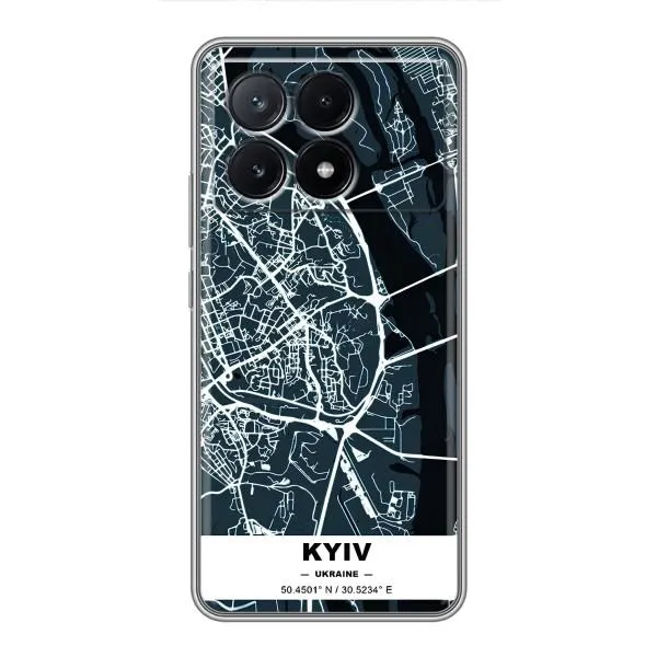 Чехол с принтом «Киев» для Xiaomi POCO X6 Pro (5G)