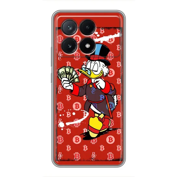 Чехол с принтом «Scrooge MagDag» для Xiaomi POCO X6 Pro (5G)