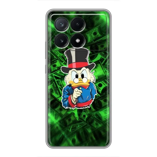 Чехол с принтом «Скрудж МакДак» для Xiaomi POCO X6 Pro (5G)