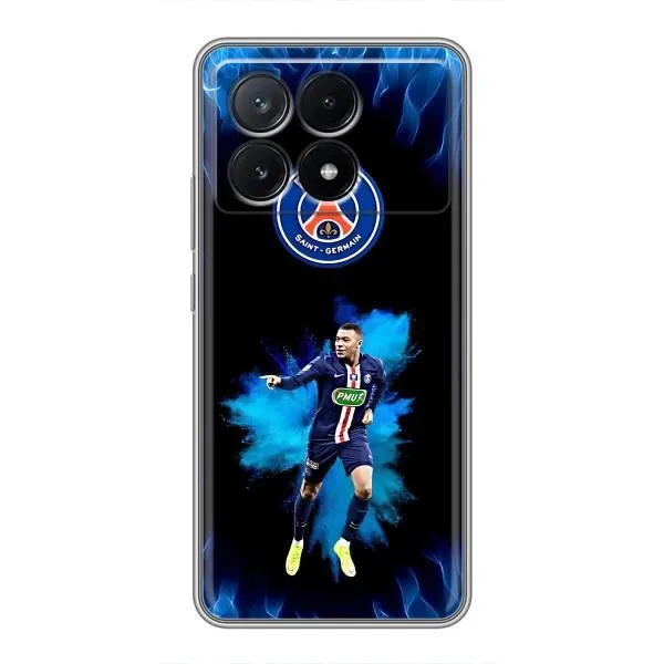 Чехол с принтом «Мбаппе в огне» для Xiaomi POCO X6 Pro (5G)
