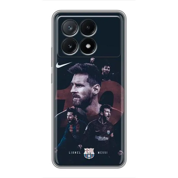 Чехол с принтом «Месси 10» для Xiaomi POCO X6 Pro (5G) Чехол с принтом «Месси 10» для Xiaomi POCO X6 Pro (5G)