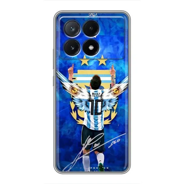 Чехол с принтом «Месси Аргентина» для Xiaomi POCO X6 Pro (5G) Чехол с принтом «Месси Аргентина» для Xiaomi POCO X6 Pro (5G)