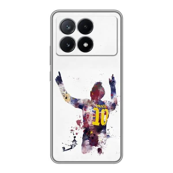 Чехол с принтом «Messi Barca» для Xiaomi POCO X6 Pro (5G) Чехол с принтом «Messi Barca» для Xiaomi POCO X6 Pro (5G)