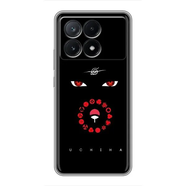 Чехол с принтом «глаза Итачи» для Xiaomi POCO X6 Pro (5G)