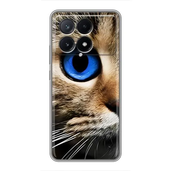 Чехол с принтом «Глаз кота» для Xiaomi POCO X6 Pro (5G)