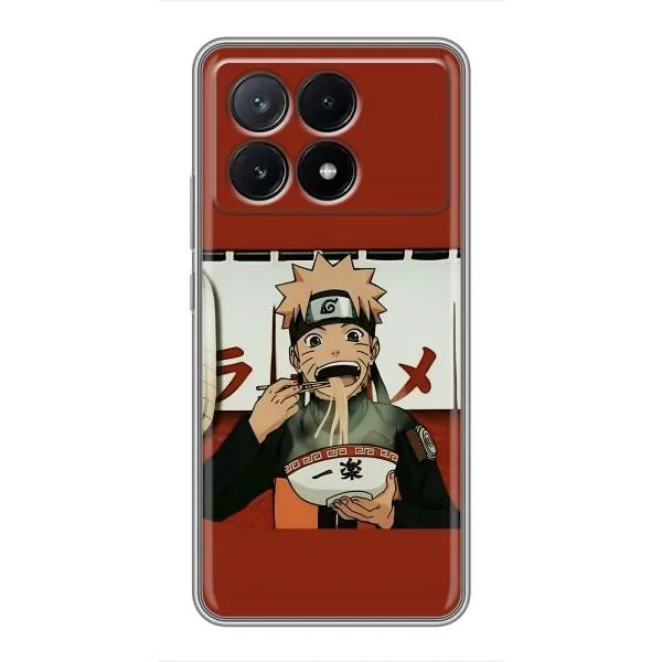 Чехол с принтом «Наруто с лапшой» для Xiaomi POCO X6 Pro (5G) Чехол с принтом «Наруто с лапшой» для Xiaomi POCO X6 Pro (5G)