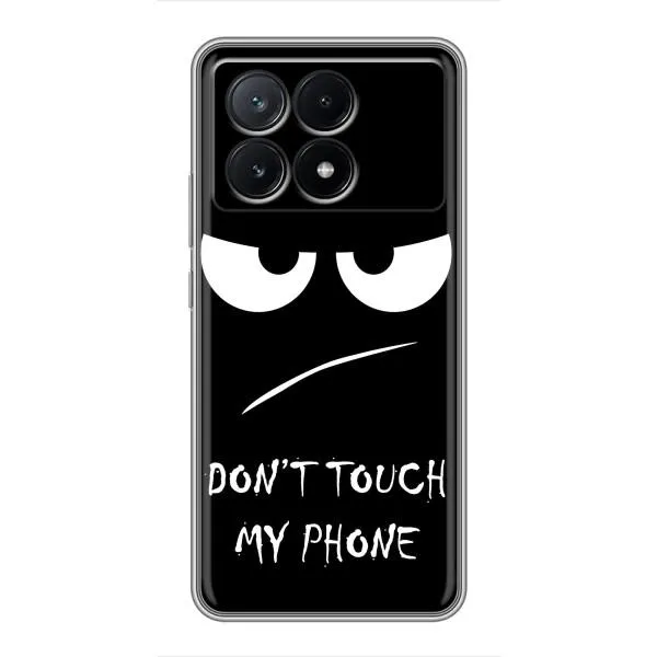 Чехол с принтом «Dont Touch» для Xiaomi POCO X6 Pro (5G)