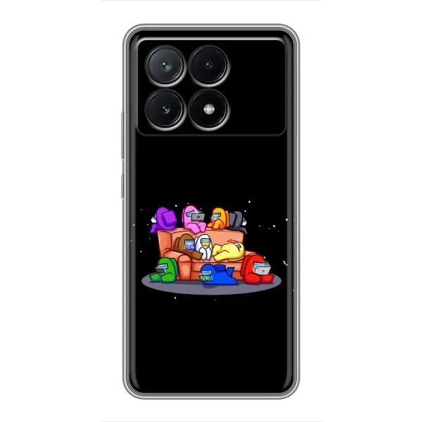 Чехол с принтом «Амонг-ас» для Xiaomi POCO X6 Pro (5G) Чехол с принтом «Амонг-ас» для Xiaomi POCO X6 Pro (5G)