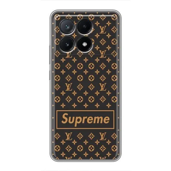 Чехол с принтом «Supreme LV» для Xiaomi POCO X6 Pro (5G)