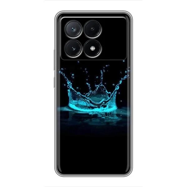 Чехол с принтом «Капля короны» для Xiaomi POCO X6 Pro (5G)