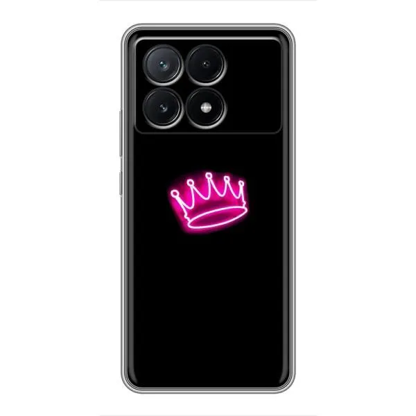 Чехол с принтом «Яркая корона» для Xiaomi POCO X6 Pro (5G)