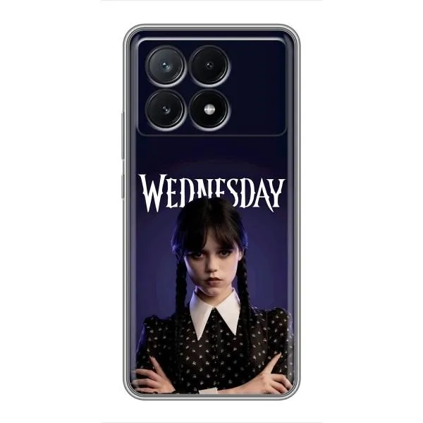 Чехол с принтом «Wednesday» для Xiaomi POCO X6 Pro (5G)