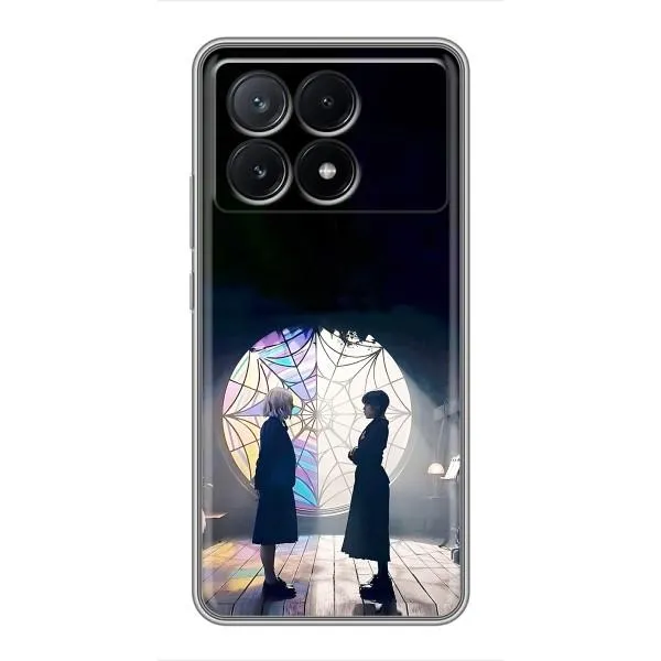 Чехол с принтом «Уэнздей и Инид» для Xiaomi POCO X6 Pro (5G)