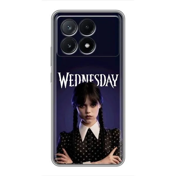 Чехол с принтом «Wednesday» для Xiaomi POCO X6 Pro (5G)