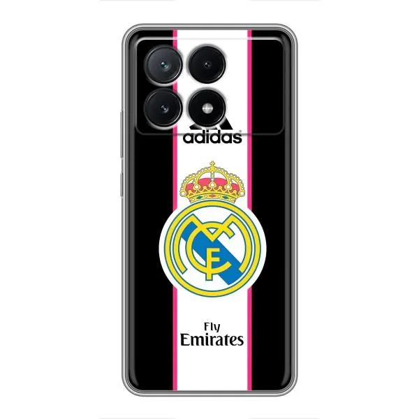 Чохол з принтом «лого Real Madrid» для Xiaomi POCO X6 Pro (5G) Чохол з принтом «лого Real Madrid» для Xiaomi POCO X6 Pro (5G)