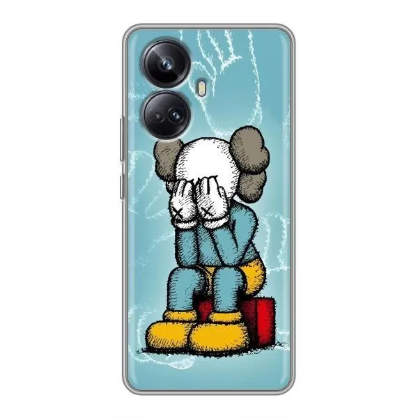 Чехол с принтом «Плач Bearbrick» для Realme 10 Pro Plus