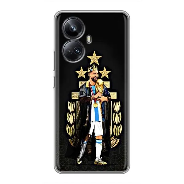 Чехол с принтом «Месси Король» для Realme 10 Pro Plus