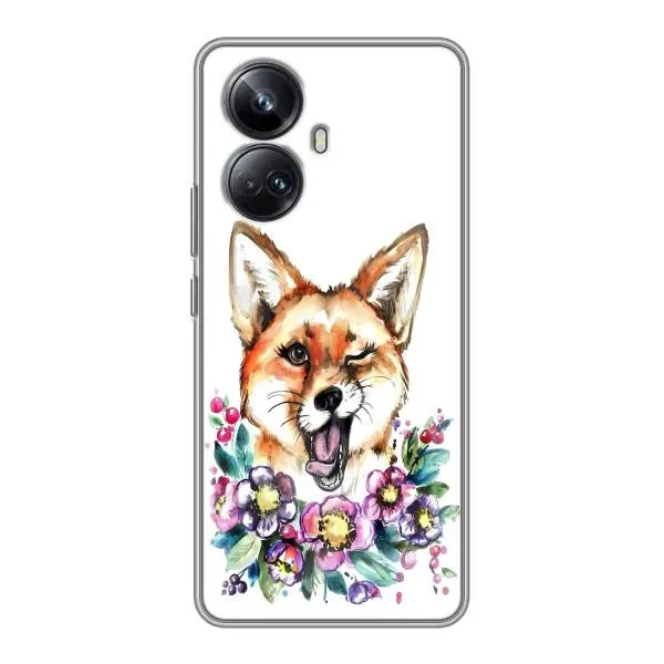 Чохол з принтом «Весела лисичка» для Realme 10 Pro Plus Чохол з принтом «Весела лисичка» для Realme 10 Pro Plus
