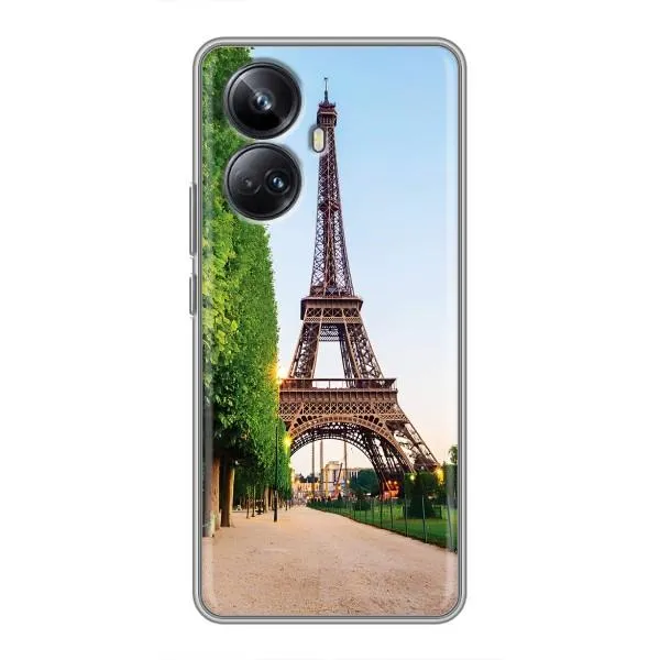 Чохол з принтом «Дорога до Парижу» для Realme 10 Pro Plus